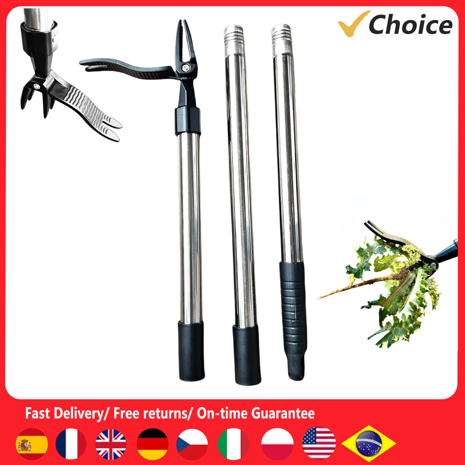 Gardening Tools On Sale - 4 Claw Stand Up Weed Puller