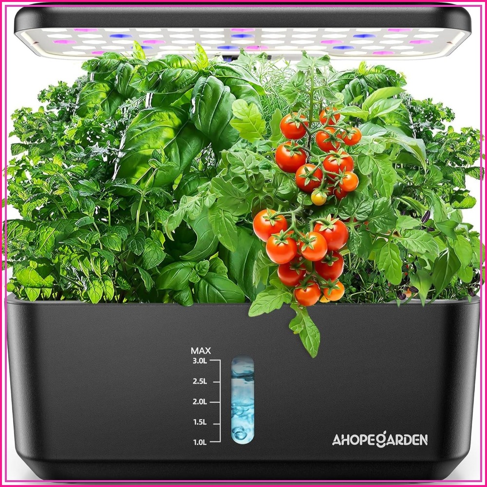 Hydroponic System - 10-Pod Hydroponic Growing System with LED