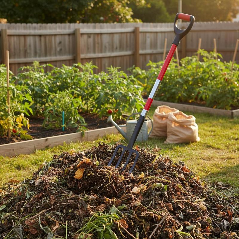 Spade Digging Fork - Spading Fork 45 in For Composting