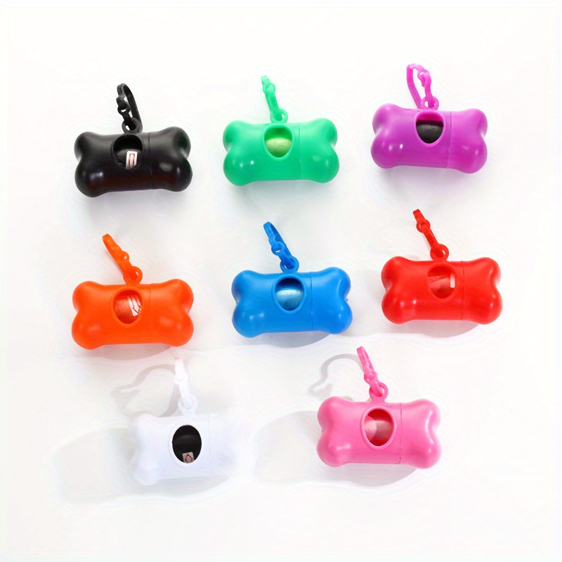 Fertilizer Dispenser - Colorful Bone-Shaped Dog Poop Bag Dispensers
