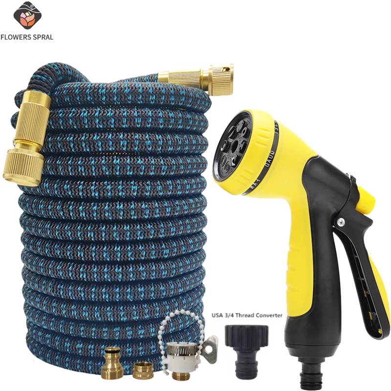 Gardening Tools Used - Expandable Garden Hose Irrigation Water Hose