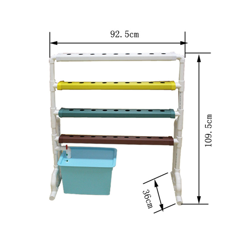 Hydroponic System - 36 Cells Balcony Using Small Hydroponic