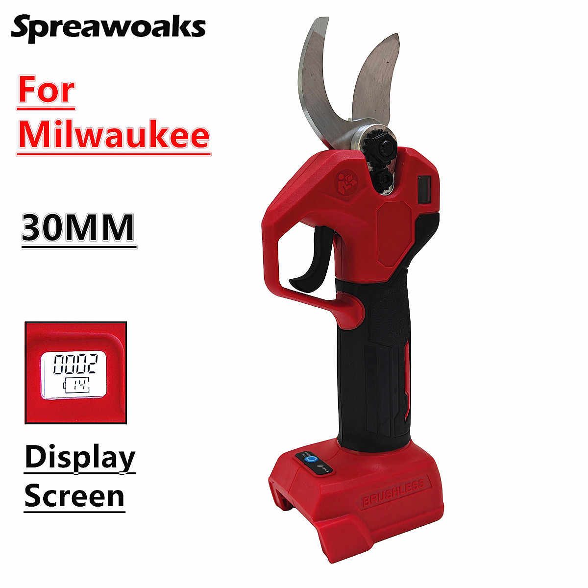 Gardening Tools On Sale - Brushless Electric Pruning Shears Pruner With