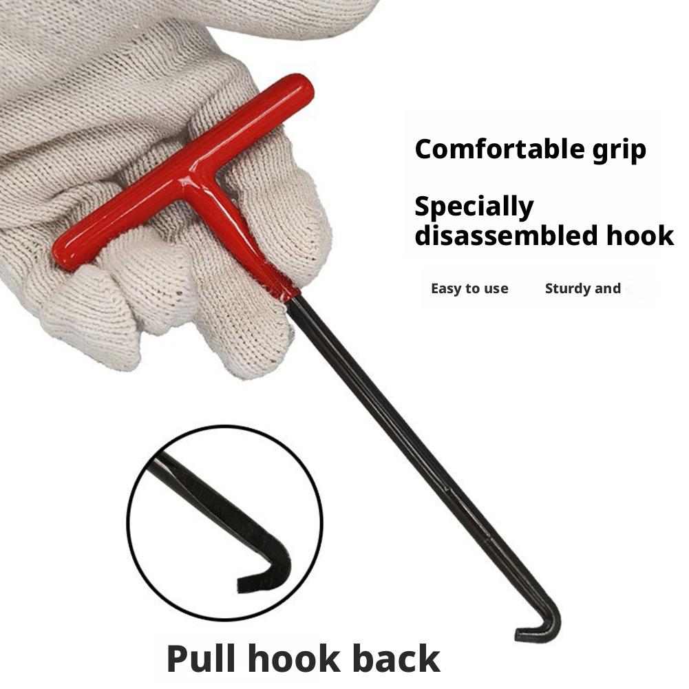 Gardening Tools Long Handle - Professional Motorcycle Spring Hook Steel Tool