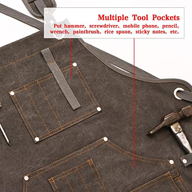 Modern simple thickened canvas - مراجعة Gardening Tools Logo وسعره