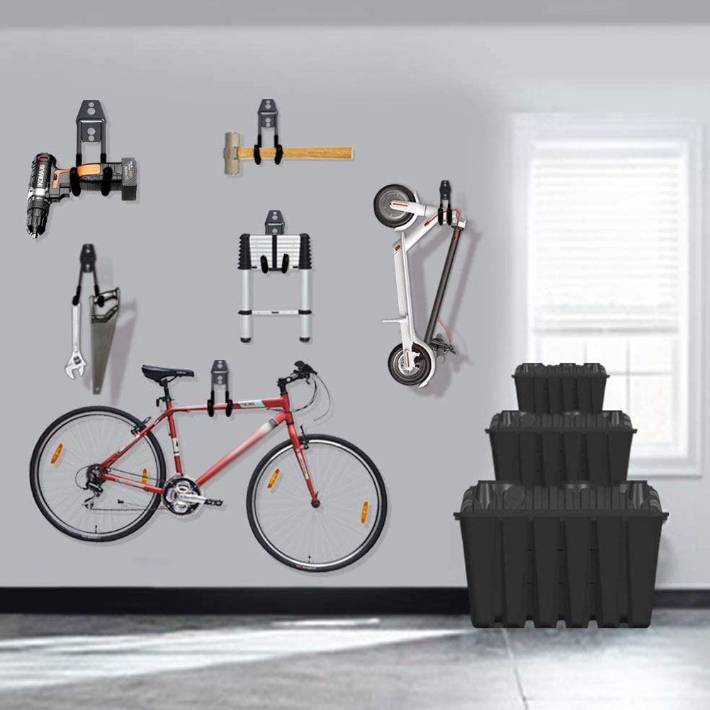 4Pcs Heavy Duty Metal Garage S - مراجعة Gardening Tools Heavy Duty وسعره