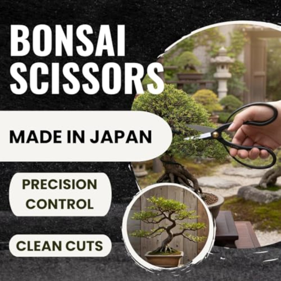 SenkichiKin Bonsai Scissors 7i - مراجعة Gardening Tools In Japan وسعره