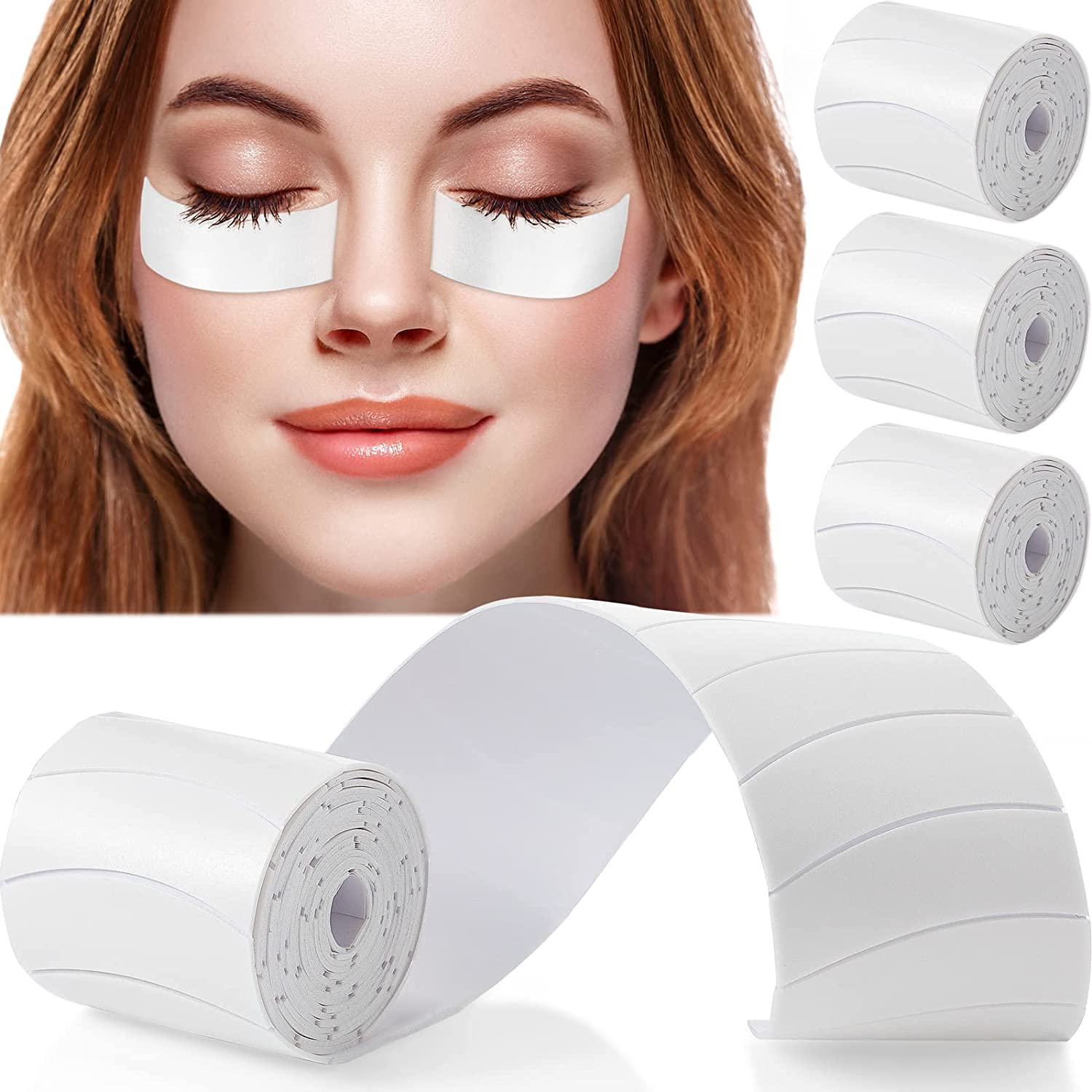 110PCS/roll Foam Eye Pads Eye  - مراجعة Grafting Tape وسعره