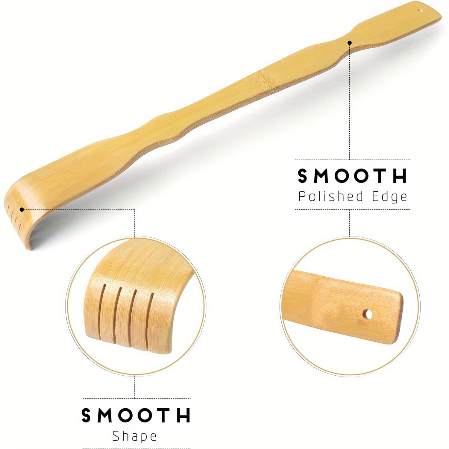 Bamboo Back Scratcher – 100% N - مراجعة Gardening Tools Long Handle وسعره
