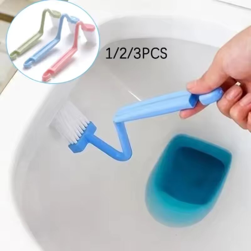 New 123PCS Curved Toilet Brush - مراجعة Gardening Tools Long Handle وسعره