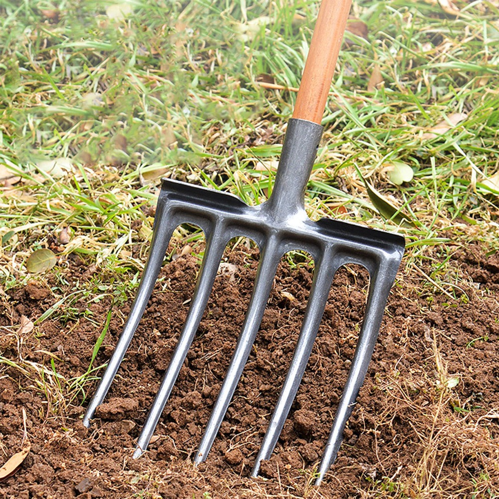 Sturdy High Carbon Steel Diggi - مراجعة Spade Digging Fork وسعره