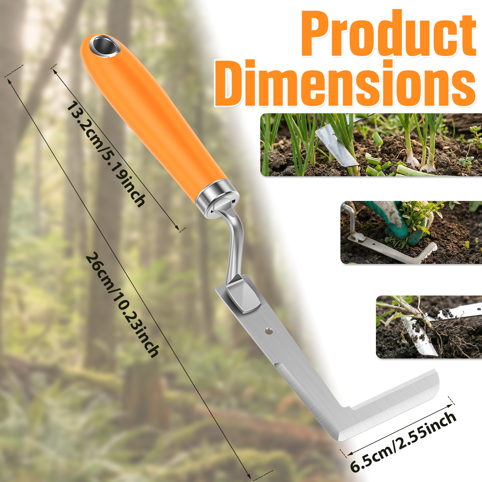 Stainless steel gap weeding to - مراجعة Gardening Tools Used وسعره