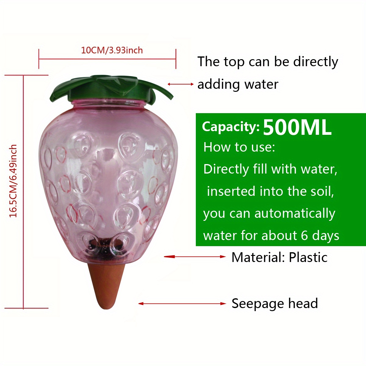 2 Pcs Automatic Watering Tool  - مراجعة Automatic Plant Waterer وسعره
