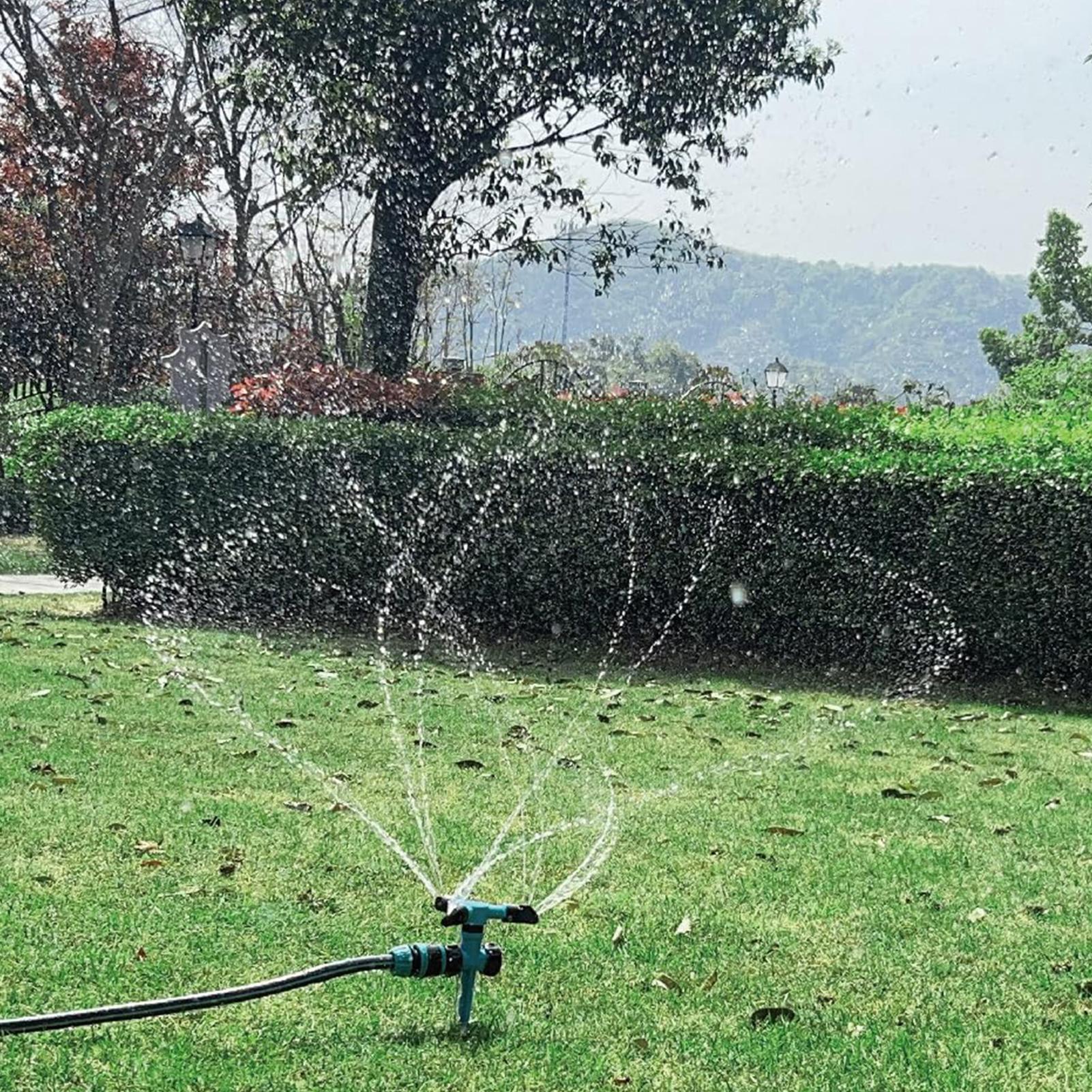 Automatic Rotating Water Sprin - مراجعة Gardening Tools On Sale وسعره