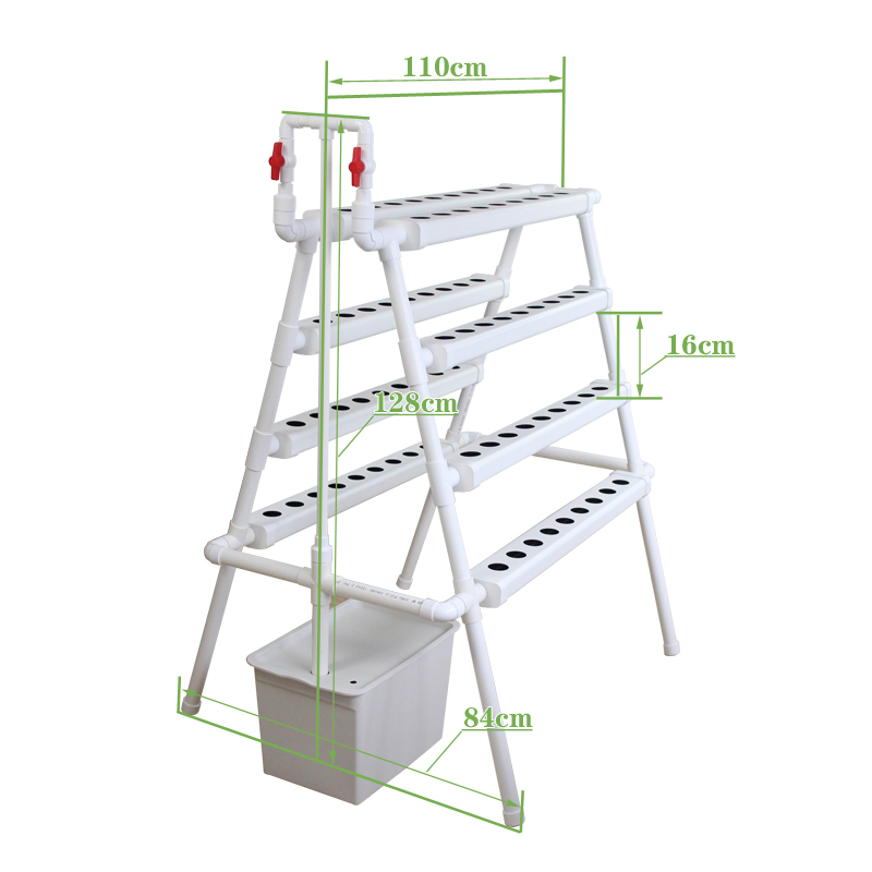 Large Indoor Vertical Farm 72  - مراجعة Hydroponic System وسعره