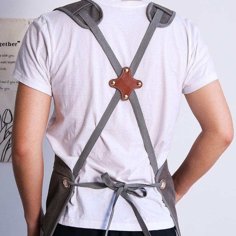 Canvas Apron With Printed Logo - مراجعة Gardening Tools Logo وسعره