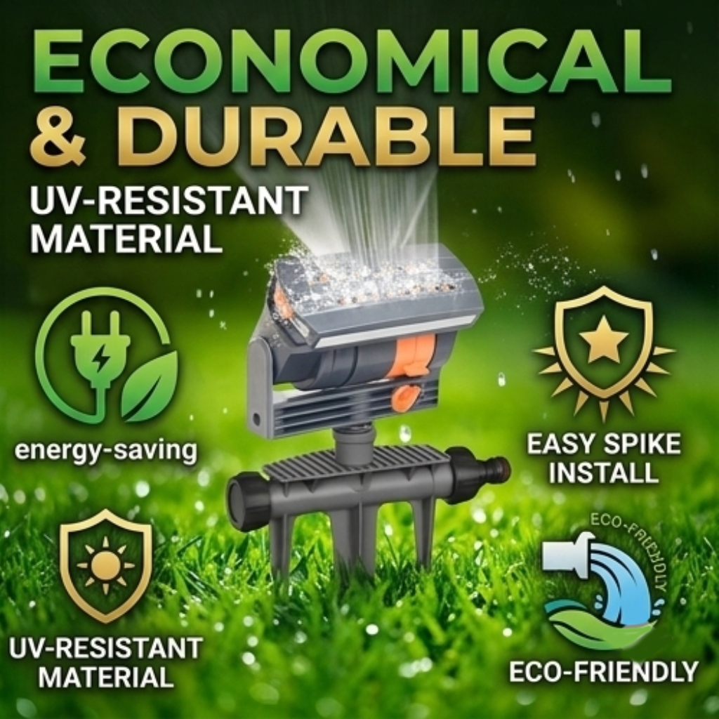 Automatic Oscillating Sprinkle - مراجعة Gardening Tools On Sale وسعره