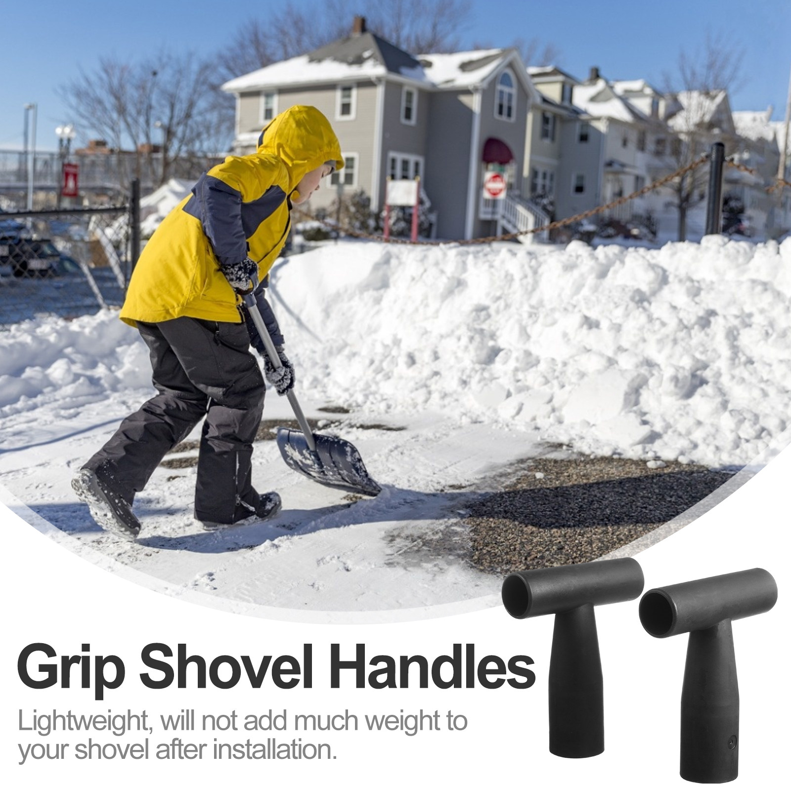 2Pcs T-Shape Replacement Handl - مراجعة Spade Digging Fork وسعره