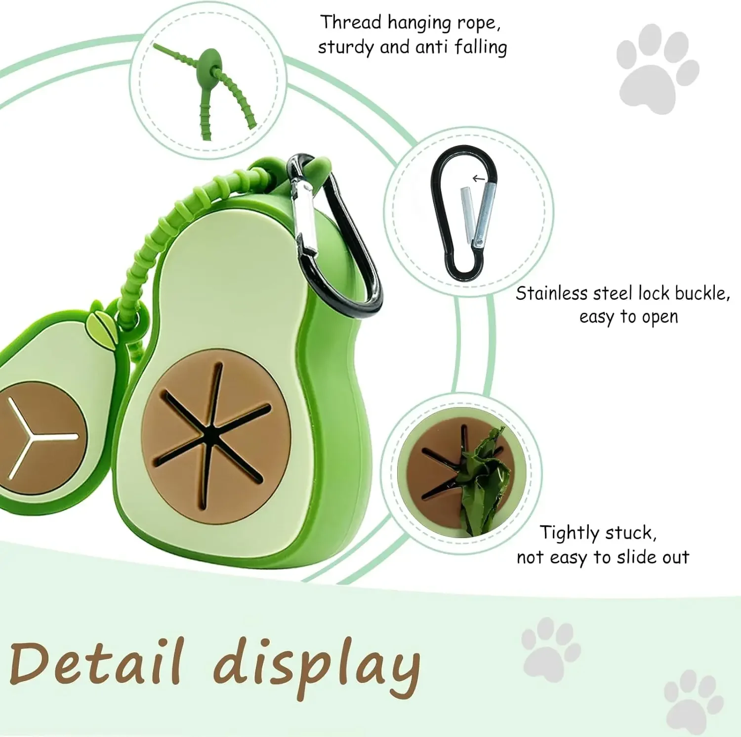 1* Avocado Dog Poop Bag Dispen - مراجعة Fertilizer Dispenser وسعره