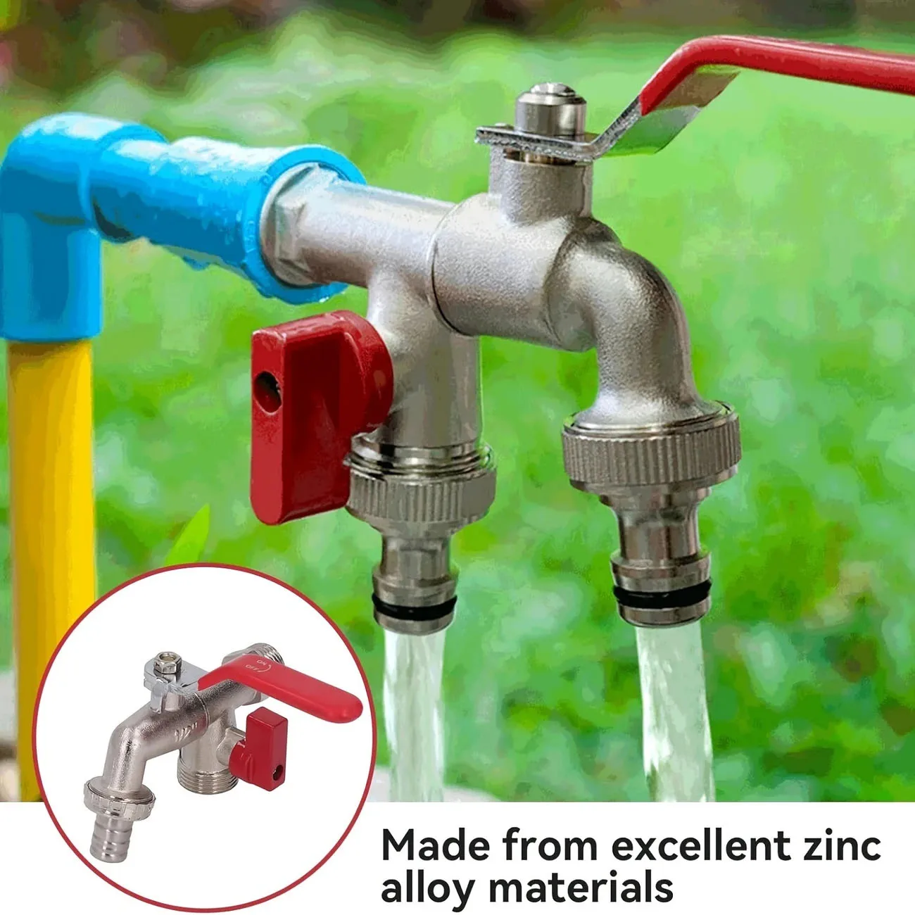 Garden Tools Brass Water Fauce - مراجعة Gardening Tools Used وسعره