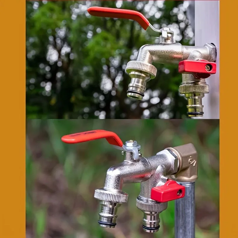 Garden Tools Brass Water Fauce - مراجعة Gardening Tools Used وسعره