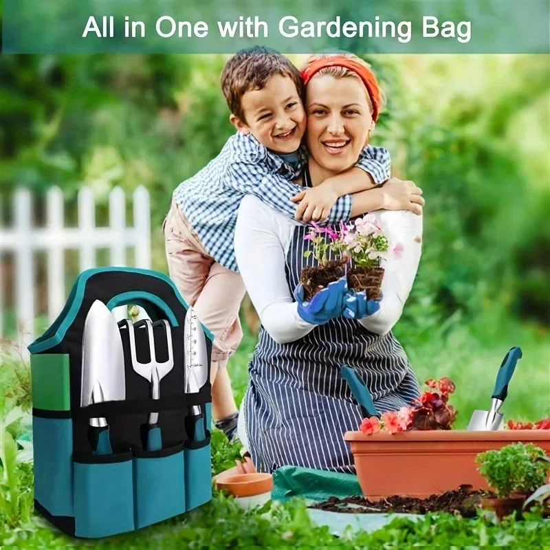 7PCS Garden Hand Tools Set Hea - مراجعة Spade Digging Fork وسعره