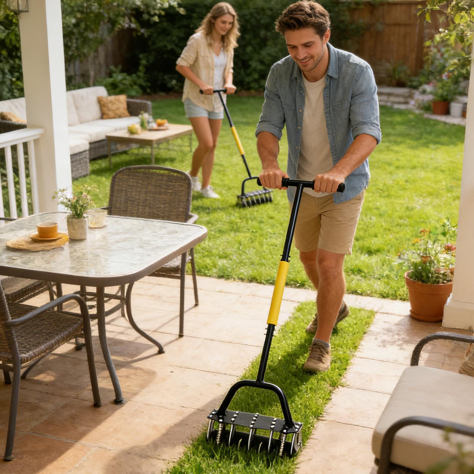 Core Aerator Lawn Tool Manual  - مراجعة Gardening Tools On Sale وسعره