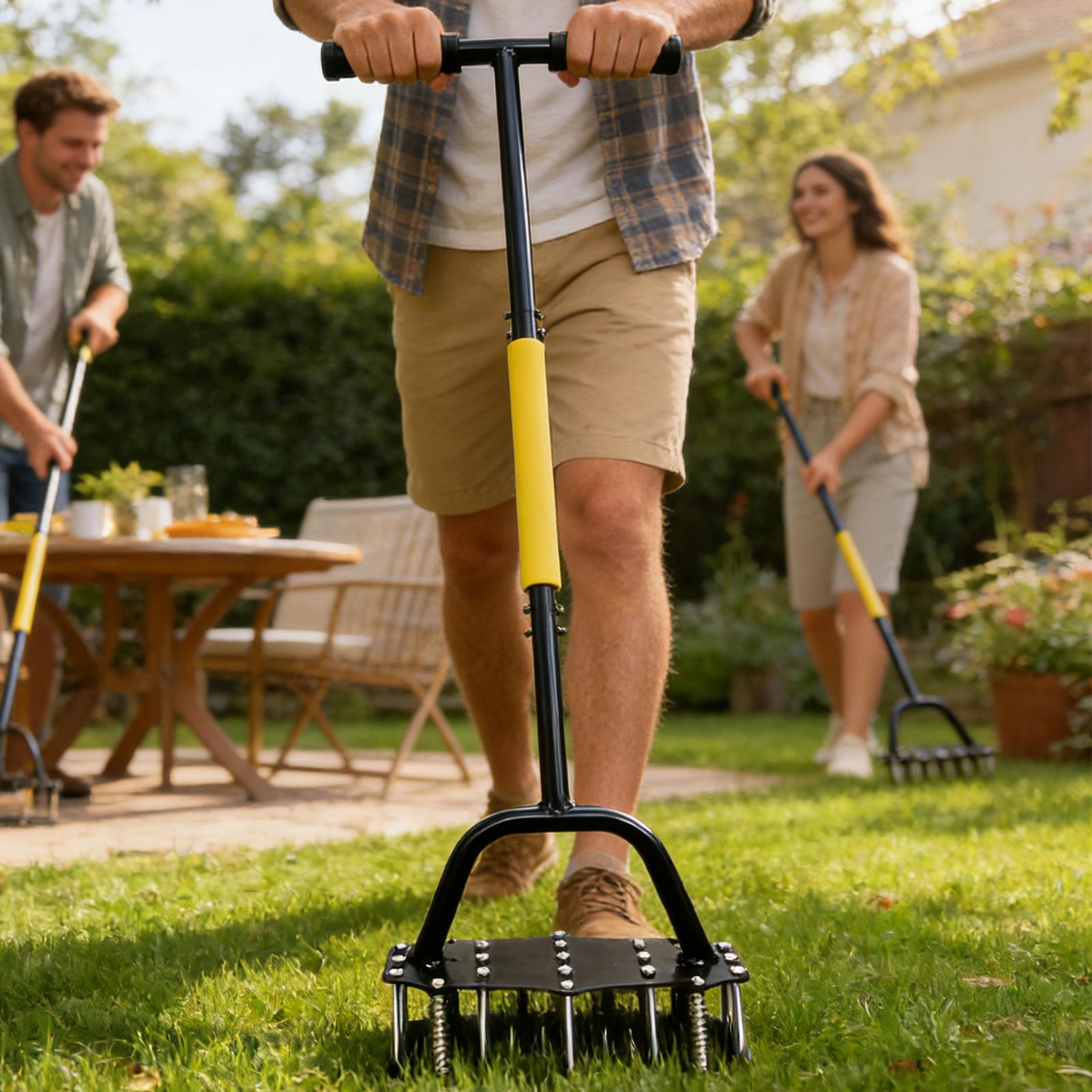 Core Aerator Lawn Tool Manual  - مراجعة Gardening Tools On Sale وسعره