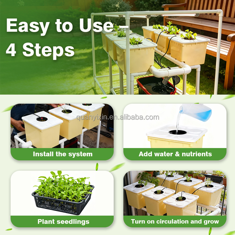 Dutch Bucket Hydroponic System - مراجعة Hydroponic System وسعره