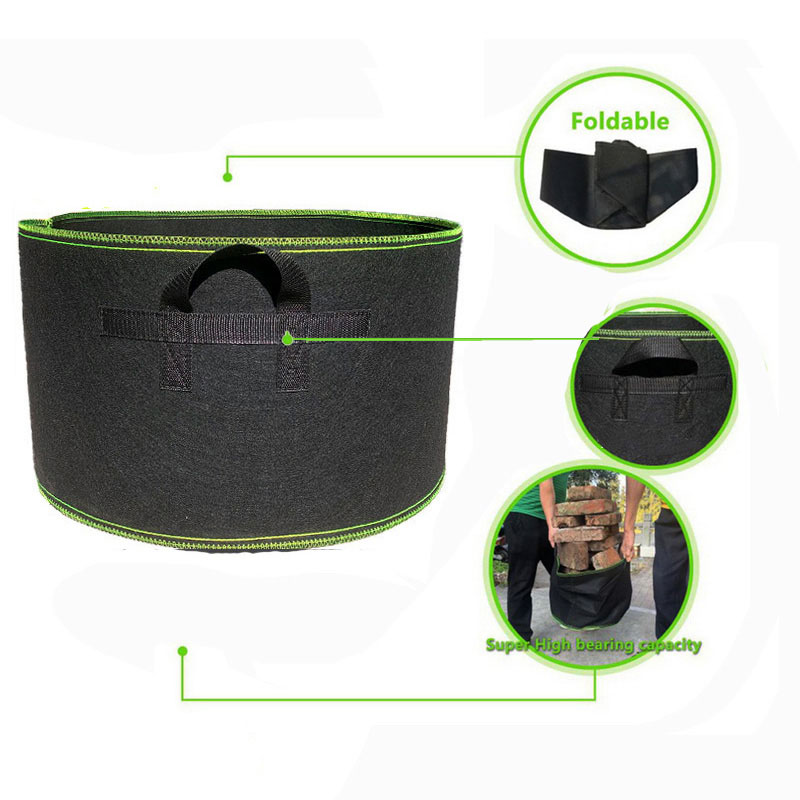 20Gal grow pots vegetable flow - مراجعة Gardening Tools Big وسعره