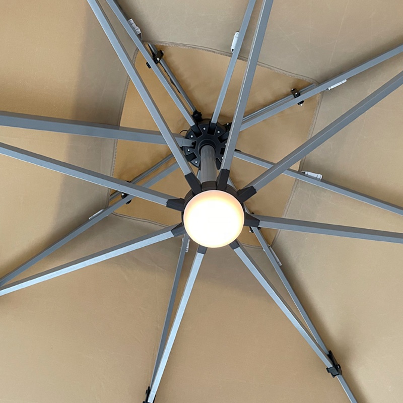 L  Big Size Cantilever Parasol - مراجعة Gardening Tools Logo وسعره