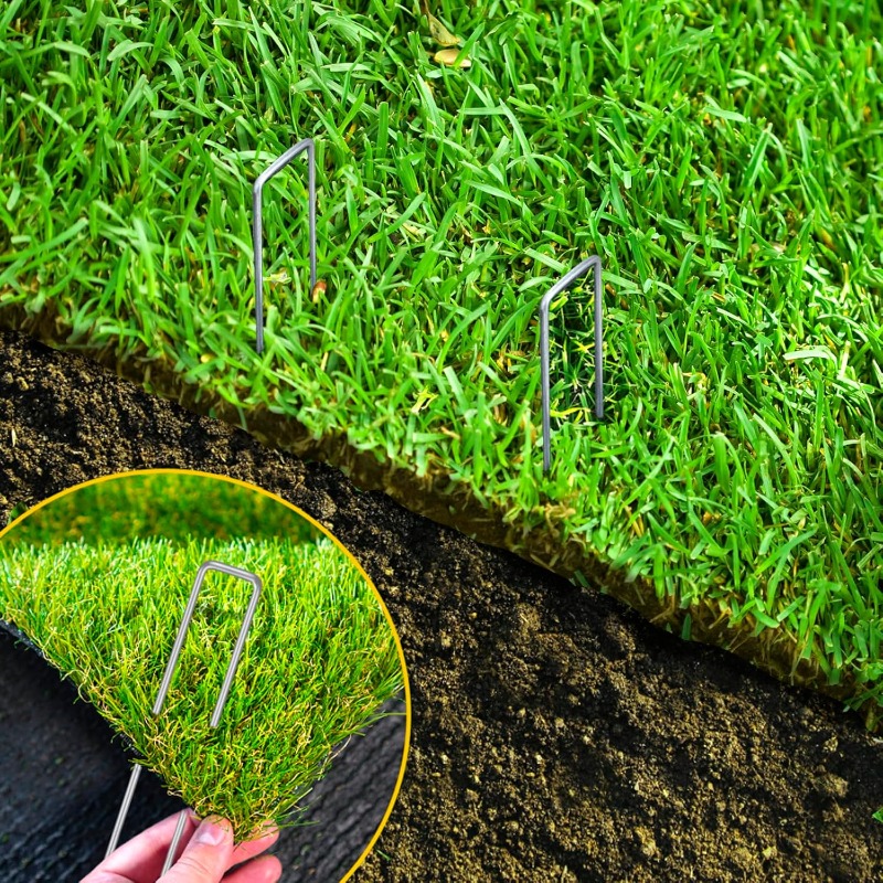 10 Pcs U-shaped Garden Nails A - مراجعة Gardening Tools Used وسعره