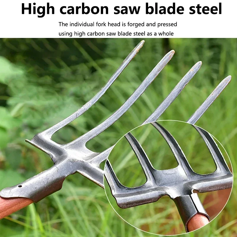 1Pcs Agricultural Digging Fork - مراجعة Spade Digging Fork وسعره