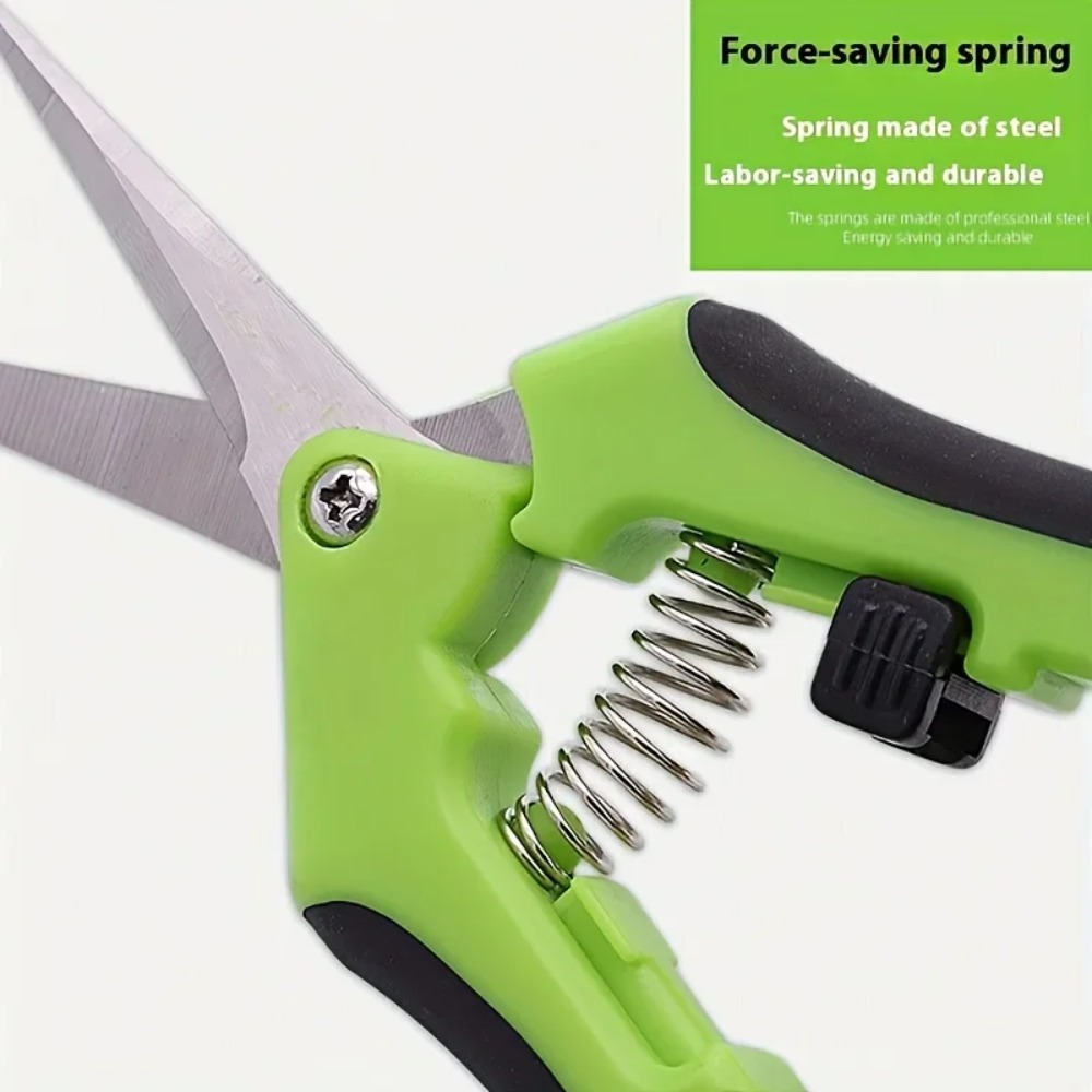 Stainless Steel Pruning Scisso - مراجعة Gardening Tools Used وسعره