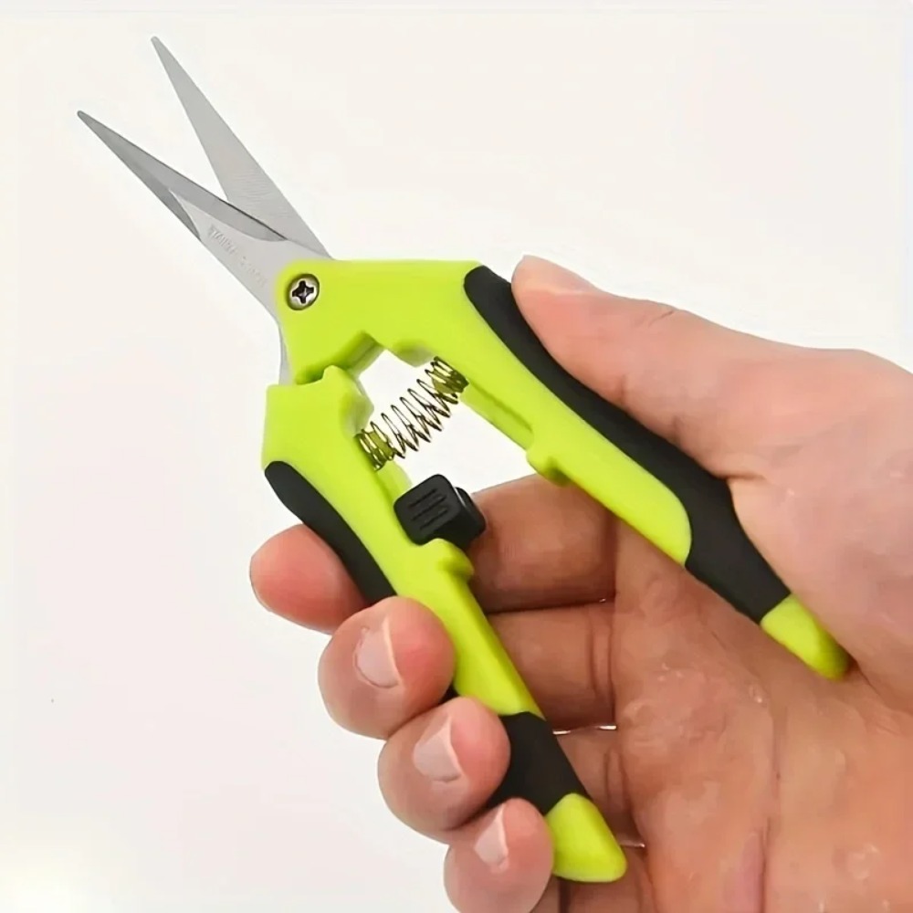 Stainless Steel Pruning Scisso - مراجعة Gardening Tools Used وسعره