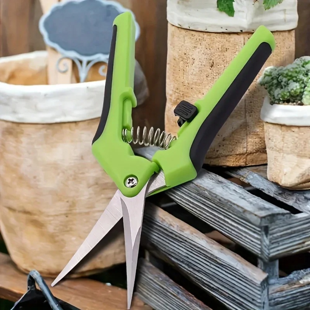 Stainless Steel Pruning Scisso - مراجعة Gardening Tools Used وسعره