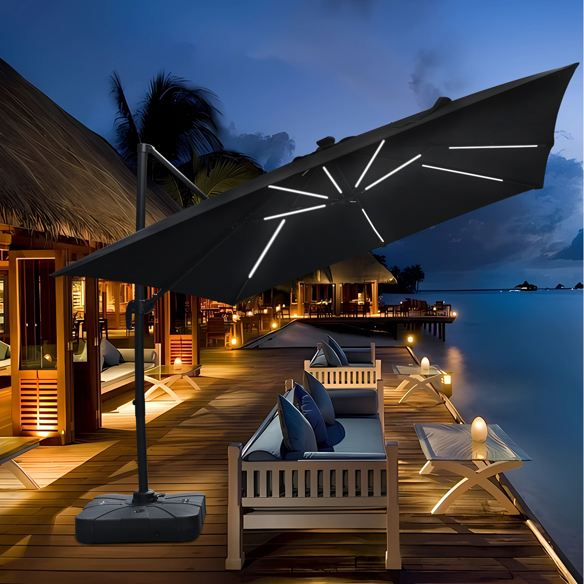 Custom Garden Roman Umbrella P - مراجعة Gardening Tools Logo وسعره