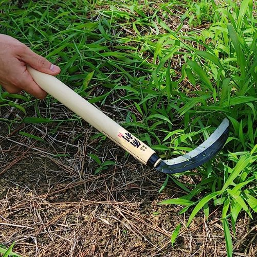 KAKURI Japanese Sickle Garden  - مراجعة Gardening Tools In Japan وسعره