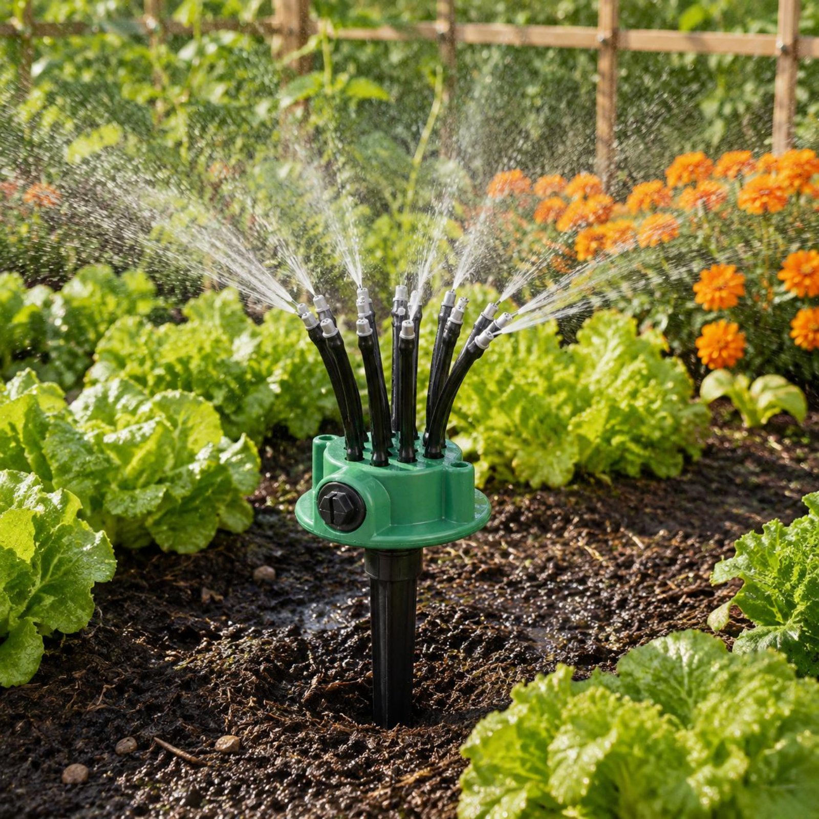 360 Degree Sprinkler Gentle Mi - مراجعة Gardening Yard Tools وسعره