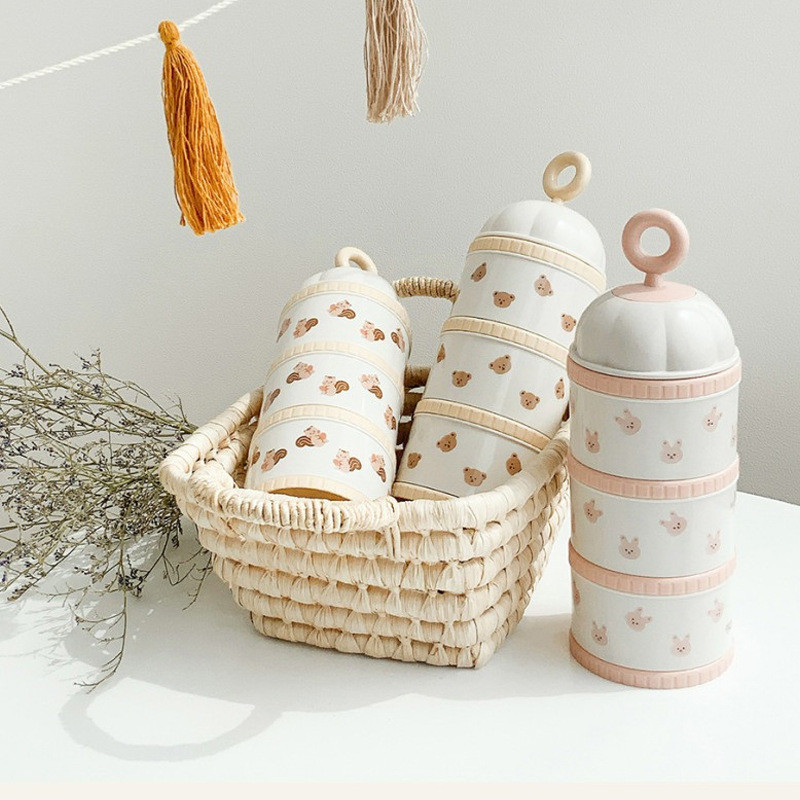 Cute Bear Milk Powder Box Baby - مراجعة Fertilizer Dispenser وسعره