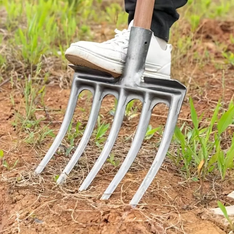 Manganese Steel Garden Digging - مراجعة Spade Digging Fork وسعره
