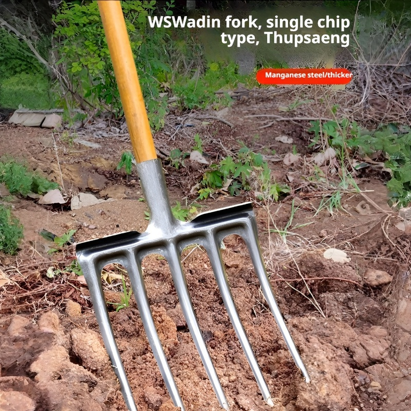 Manganese Steel Garden Digging - مراجعة Spade Digging Fork وسعره