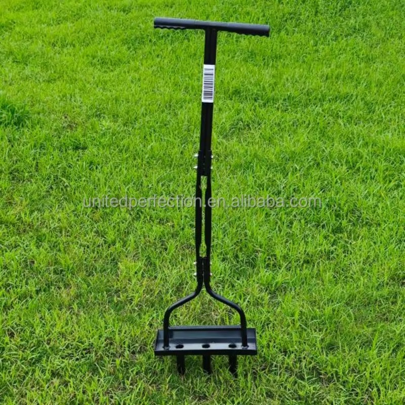 Manual Lawn Aerator Manual Cor - مراجعة Gardening Yard Tools وسعره