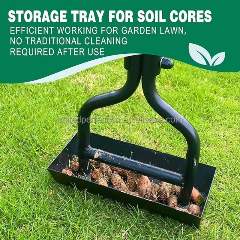 Manual Lawn Aerator Manual Cor - مراجعة Gardening Yard Tools وسعره