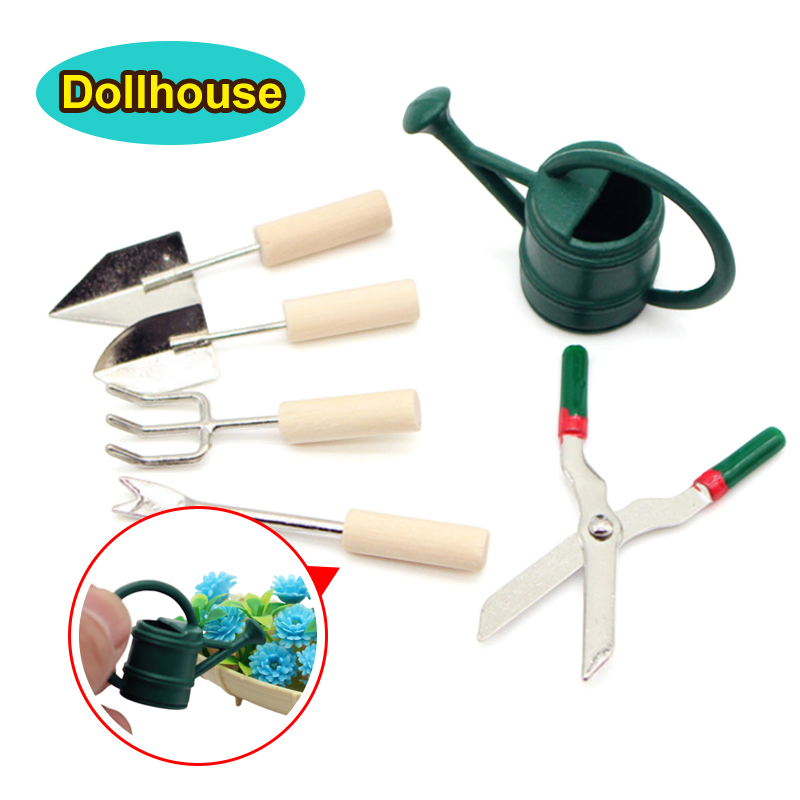 1/12 Dollhouse Simulation Wate - مراجعة Gardening Tools On Sale وسعره