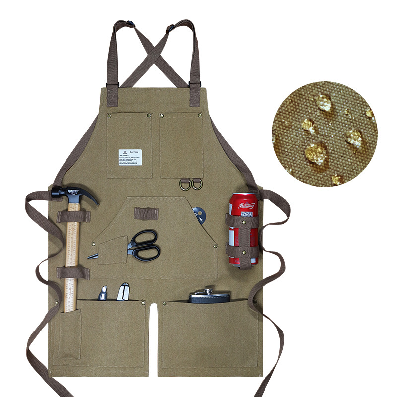 Heavy-Duty Thick Canvas Multi- - مراجعة Gardening Tools Logo وسعره
