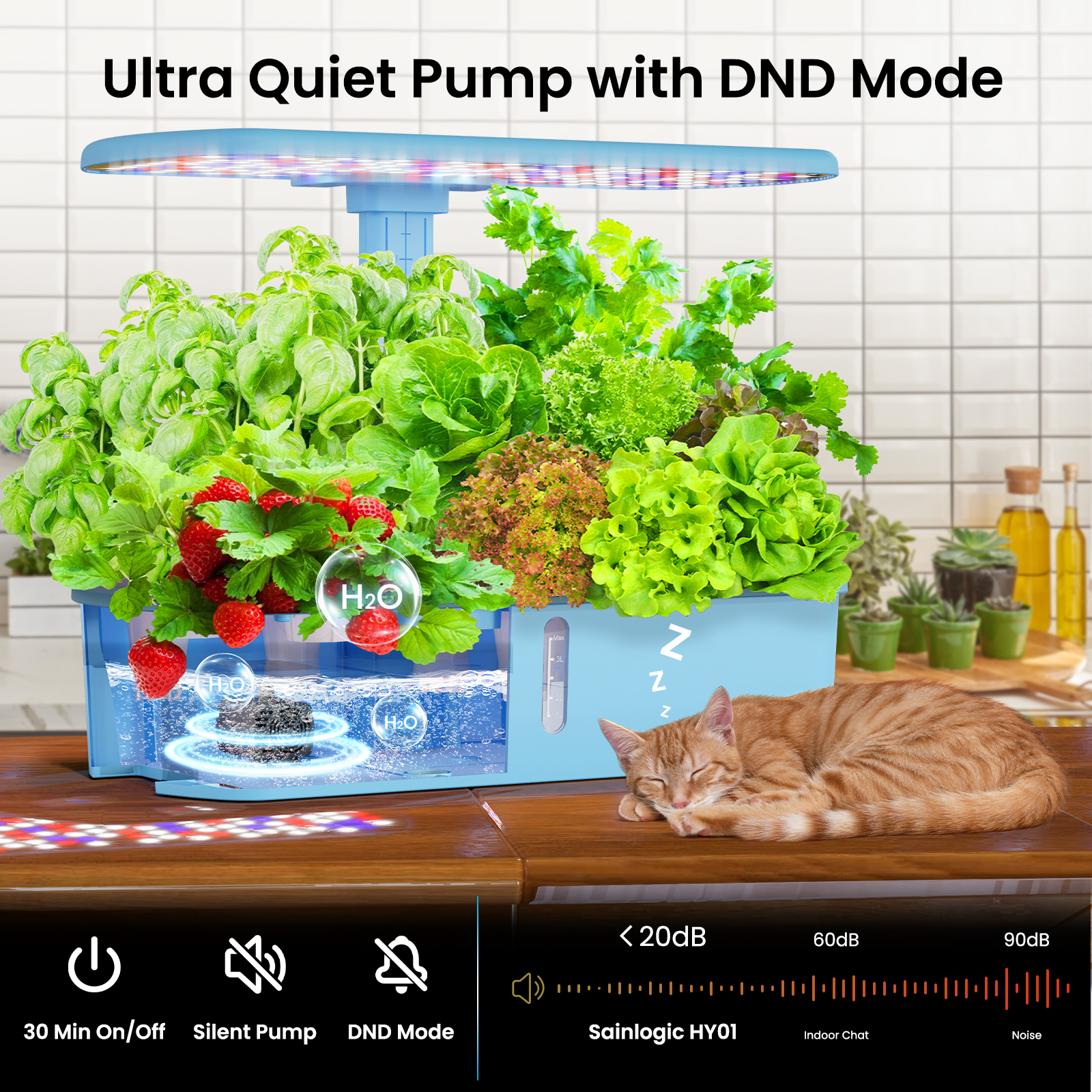 Smart Hydroponics Growing Syst - مراجعة Hydroponic System وسعره