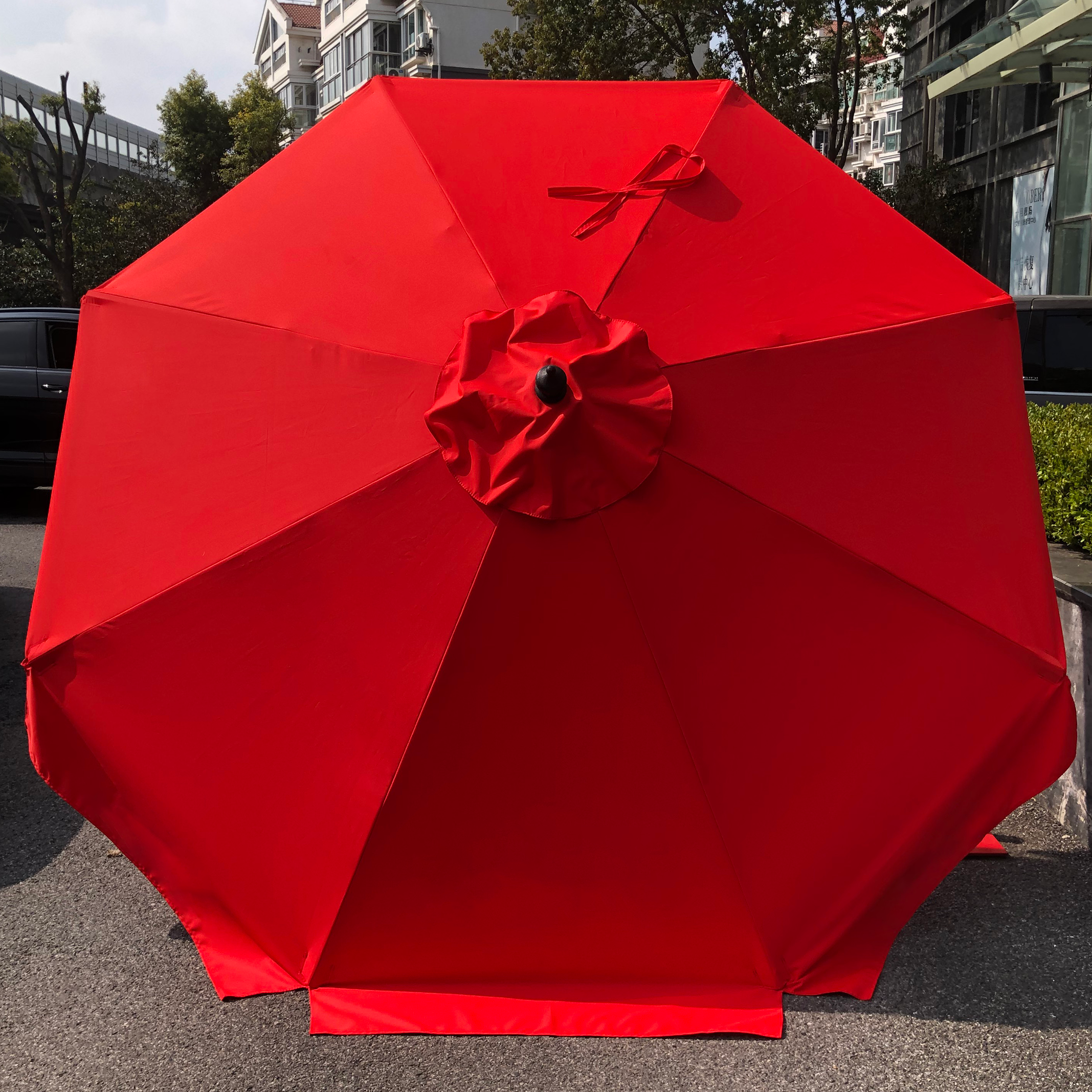Custom Logo Patio Umbrella wit - مراجعة Gardening Tools Logo وسعره