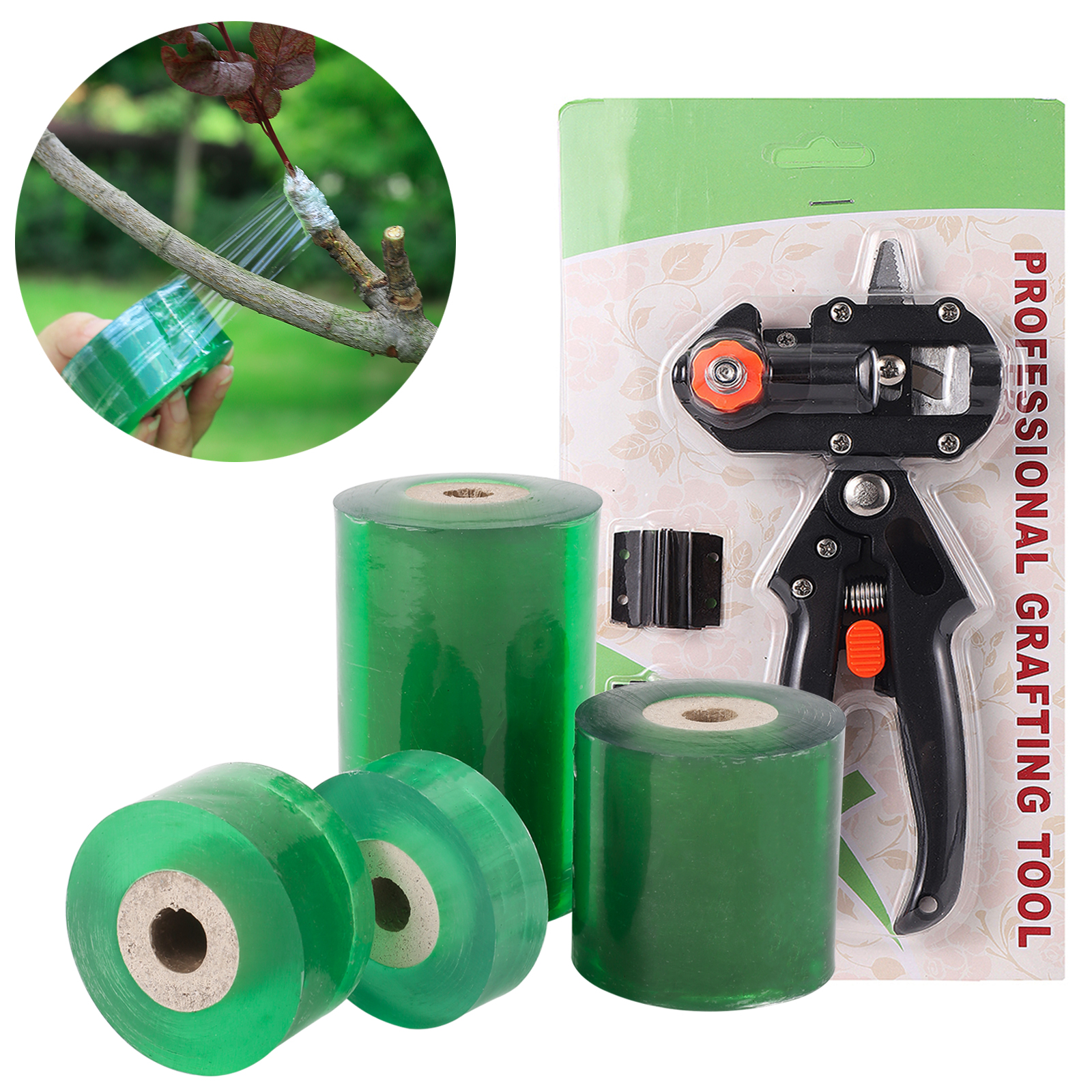 Width 20/30/60/100mm Stretchab - مراجعة Grafting Tape وسعره
