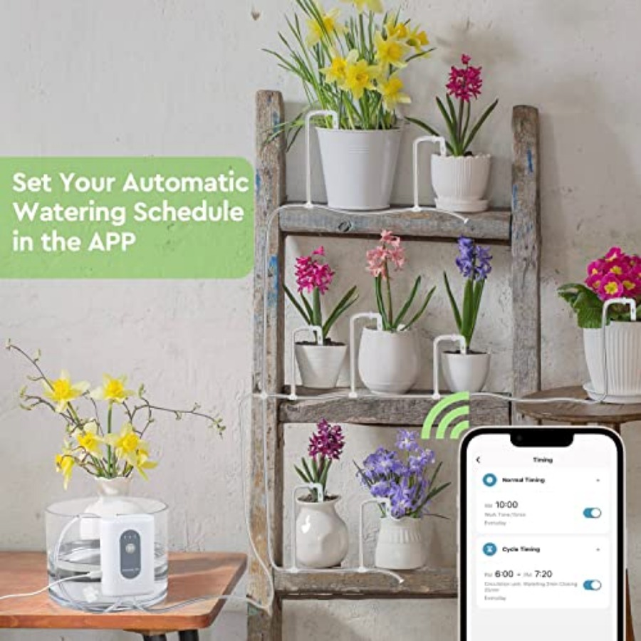 WIFI Automatic Plant Waterer D - مراجعة Automatic Plant Waterer وسعره